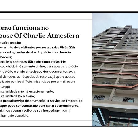 House Of Charlie Paraiso São Paulo Eksteriør billede